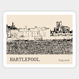 Hartlepool England Magnet
